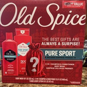 Old Spice Pure Sport Gift Set - Red